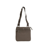 Hugo Boss Green Leather Messenger Bag -   -  Hugo Boss.