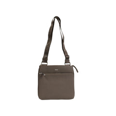 Hugo Boss Green Leather Messenger Bag -   -  Hugo Boss.