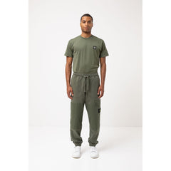 Stone Island Green Cotton Men's Track Pant -   -  Stone Island.