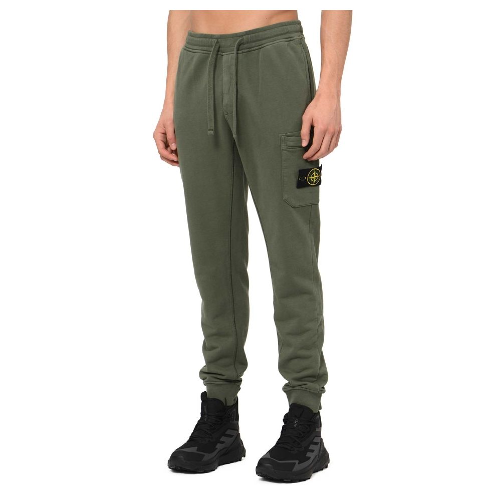 Stone Island Beige Cotton Men's Pants -   -  Stone Island.