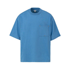 Bottega Veneta Blue Cotton T-Shirt -   -  Bottega Veneta.