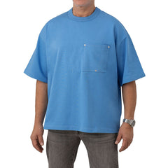 Bottega Veneta Blue Cotton T-Shirt -   -  Bottega Veneta.