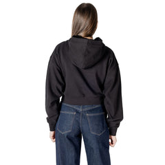 Calvin Klein Jeans Black Cotton Hoody -   -  Calvin Klein Jeans.