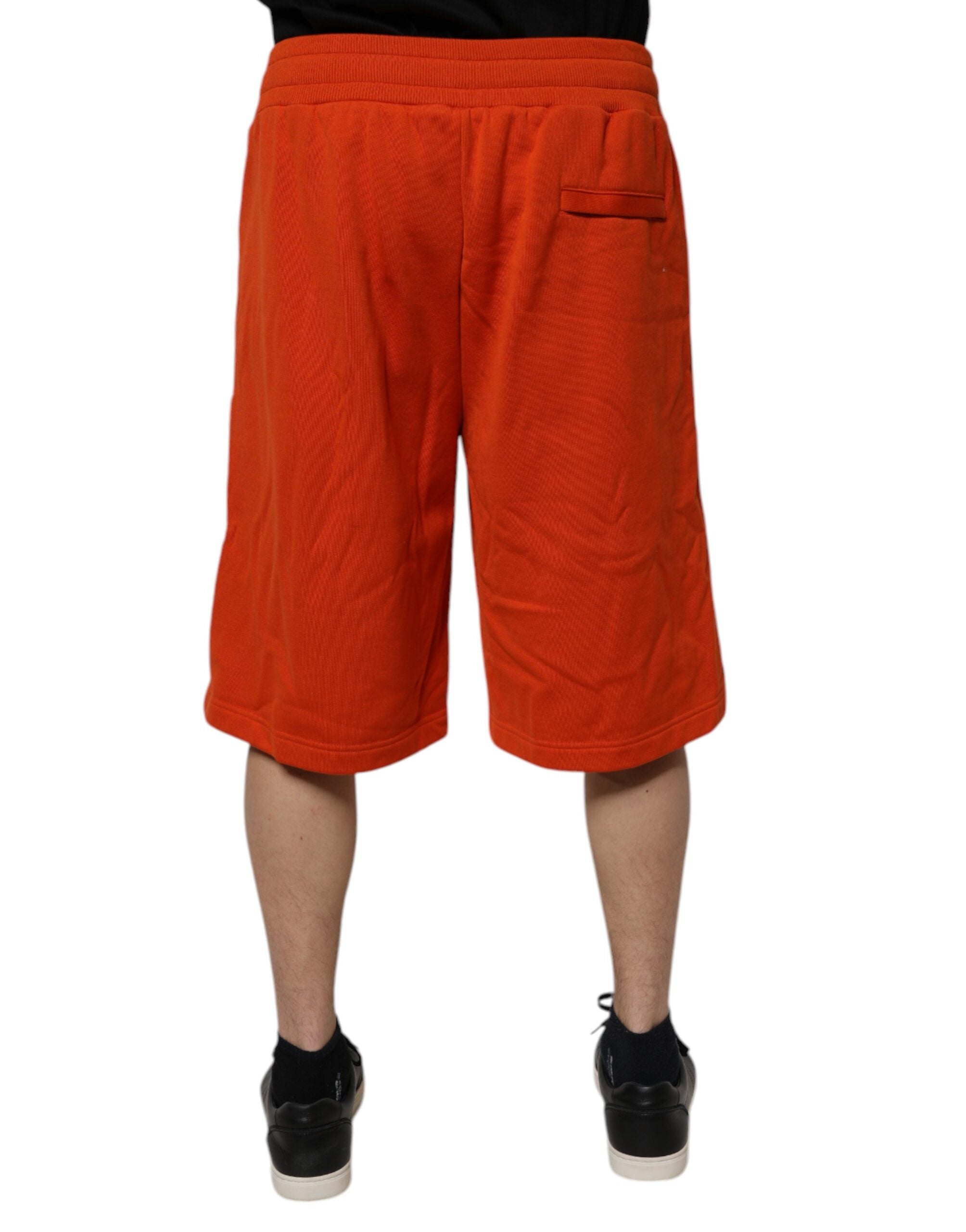 Dolce & Gabbana Red Cotton Blend Mid Waist Men Bermuda Shorts -   -  Dolce & Gabbana. Dolce & Gabbana Red Cotton Blend Mid Waist Men Bermuda Shorts -   -  Dolce & Gabbana.