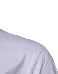 Dolce & Gabbana White Logo Tape Cotton Crew Neck T-shirt -   -  Dolce & Gabbana.