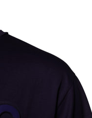 Dolce & Gabbana Navy Blue DG Logo Cotton Crew Neck T-shirt -   -  Dolce & Gabbana.
