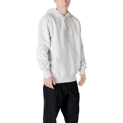 Calvin Klein Jeans Gray Cotton Hoody -   -  Calvin Klein Jeans.