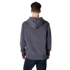 Calvin Klein Jeans Gray Cotton Hoody -   -  Calvin Klein Jeans.
