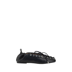 Ganni Oleatex Ballerinas -   -  Ganni.