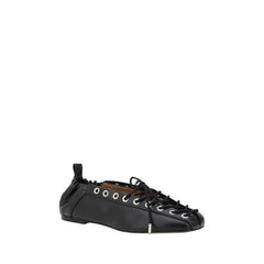 Ganni Oleatex Ballerinas -   -  Ganni.