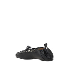 Ganni Oleatex Ballerinas -   -  Ganni.