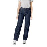 Calvin Klein Jeans Blue Cotton Relaxed Fit Jean -   -  Calvin Klein Jeans.