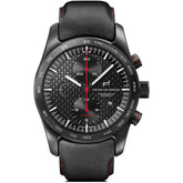 Porsche Design Black Leather Watch -   -  Porsche Design.