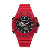 Guess Red Synthetic Watch -   -  Guess.