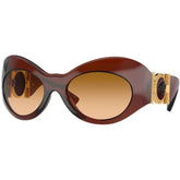 Versace Brown Acetate Sunglasses -   -  Versace.