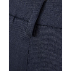 Lardini Chic Blue Linen Trousers -   -  Lardini.