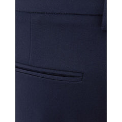 Lardini Elegant Blue Wool Pants for Women -   -  Lardini.