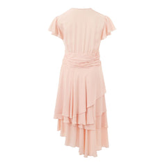 Lardini Elegant Pink Acetate Dress -   -  Lardini.
