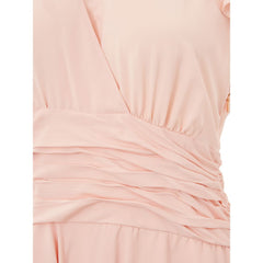 Lardini Elegant Pink Acetate Dress -   -  Lardini.