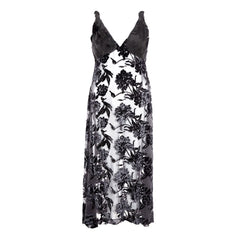 Lardini Elegant Black Viscose Dress -   -  Lardini.