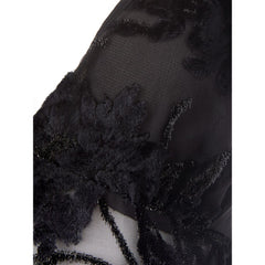 Lardini Elegant Black Viscose Dress -   -  Lardini.