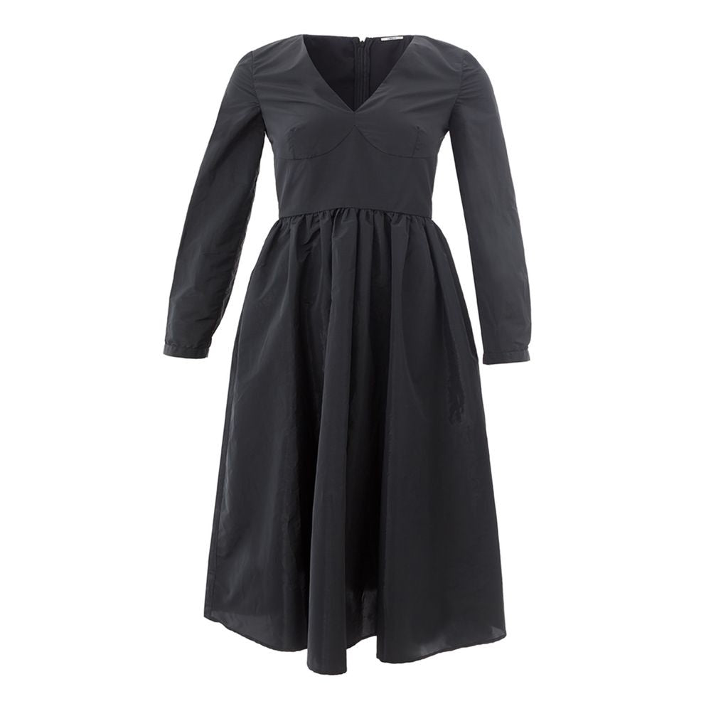 Lardini Elegant Black Polyester Dress -   -  Lardini.