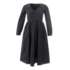 Lardini Elegant Black Polyester Dress -   -  Lardini.