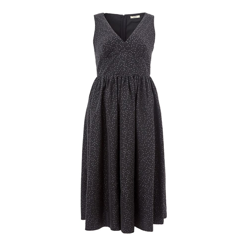 Lardini Elegant Black Polyethylene Dress -   -  Lardini.