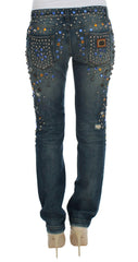 Dolce & Gabbana Crystal Embellished GIRLY Slim Fit Jeans -   -  Dolce & Gabbana.