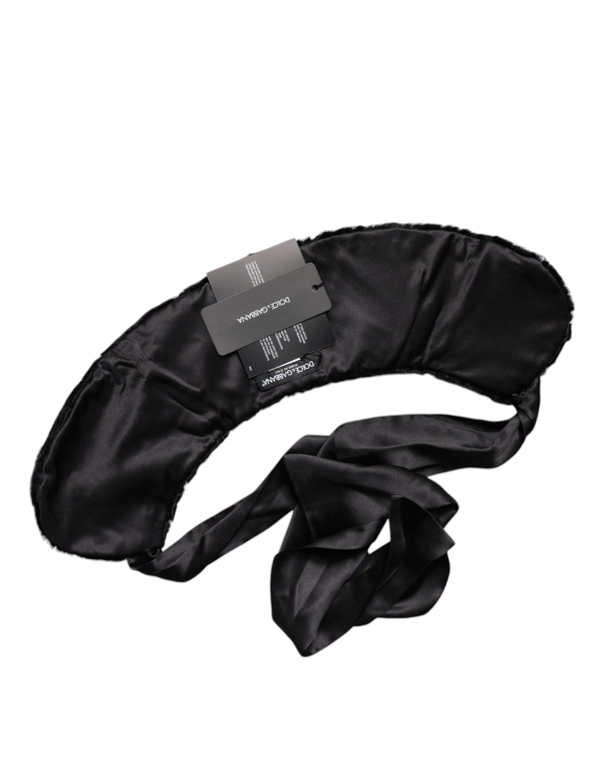 Dolce & Gabbana Black Lamb Fur Women Neck Warmer Winter Scarf -   -  Dolce & Gabbana. Dolce & Gabbana Black Lamb Fur Women Neck Warmer Winter Scarf -   -  Dolce & Gabbana.