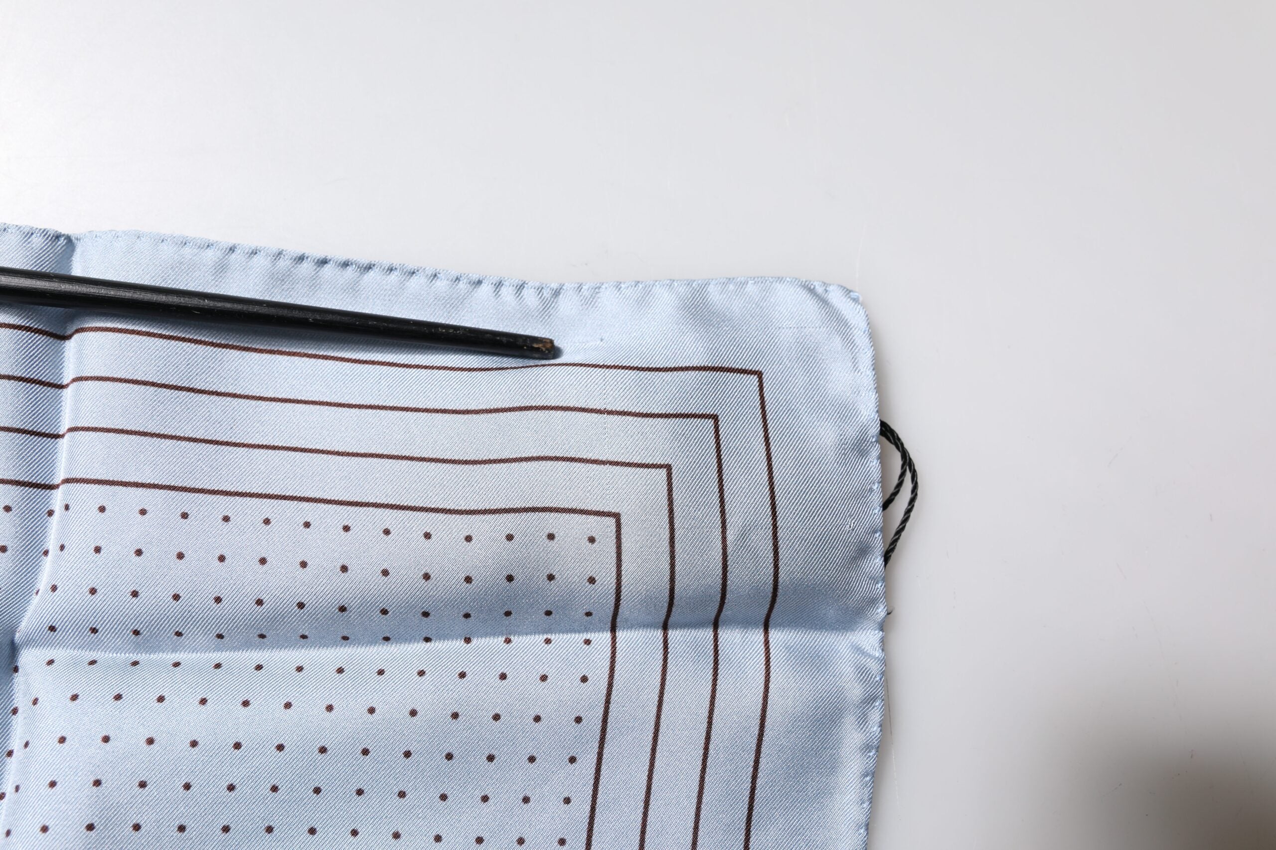 Dolce & Gabbana Sky Blue Polka Dots Square Handkerchief Scarf -   -  Dolce & Gabbana. Dolce & Gabbana Sky Blue Polka Dots Square Handkerchief Scarf -   -  Dolce & Gabbana.