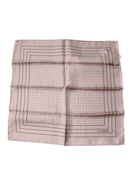 Dolce & Gabbana Pink Polka Dots Square Handkerchief Scarf -   -  Dolce & Gabbana.