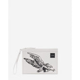 Lanvin White Leather Men Pouch Wallet -  Wallets for Men -  Lanvin.