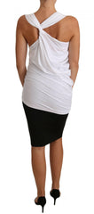 Cavalli White Top Tank CAVALLI T-Shirt Jersey -   -  Cavalli.