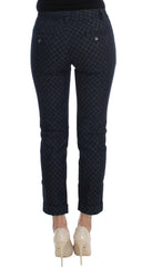 Dolce & Gabbana Polka Dotted Slim Capris Jeans -   -  Dolce & Gabbana.