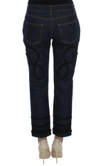 Dolce & Gabbana Blue Denim Cotton CAPRI Torero Jeans -   -  Dolce & Gabbana.
