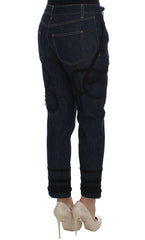 Dolce & Gabbana Blue Denim Cotton CAPRI Torero Jeans -   -  Dolce & Gabbana.