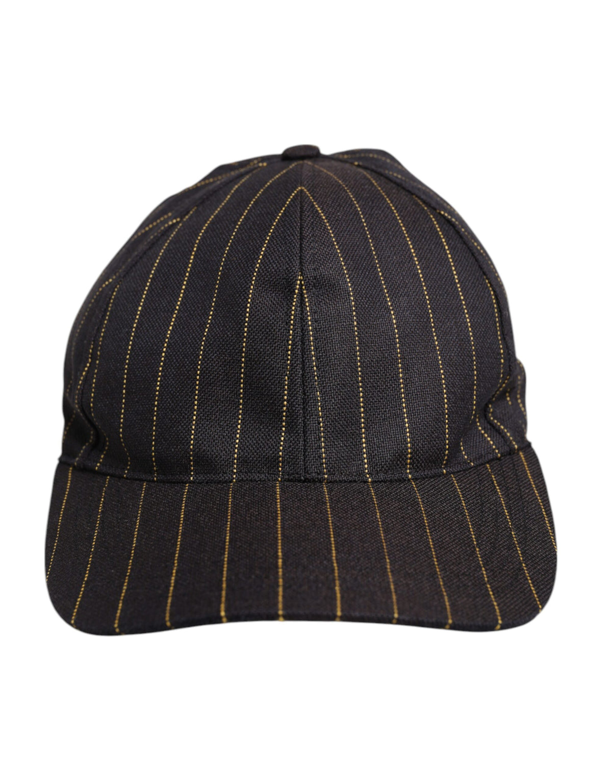 Dolce & Gabbana Brown Stripes Cotton 6 Panels Baseball Cap -   -  Dolce & Gabbana.