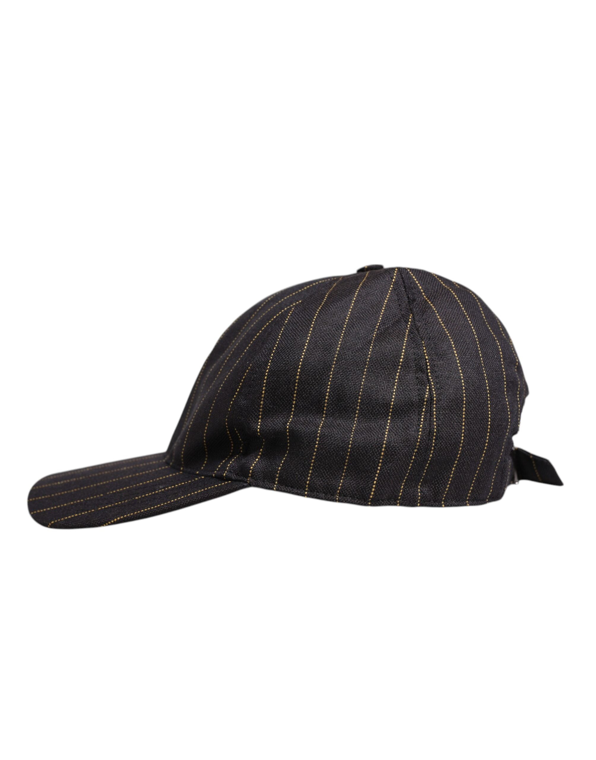 Dolce & Gabbana Brown Stripes Cotton 6 Panels Baseball Cap -   -  Dolce & Gabbana. Dolce & Gabbana Brown Stripes Cotton 6 Panels Baseball Cap -   -  Dolce & Gabbana.