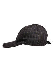 Dolce & Gabbana Brown Stripes Cotton 6 Panels Baseball Cap -   -  Dolce & Gabbana.