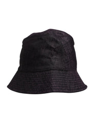 Dolce & Gabbana Black Wide Brim Nylon Bucket Hat -   -  Dolce & Gabbana.