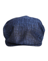 Dolce & Gabbana Blue Cotton Stretch Newsboy Hat -   -  Dolce & Gabbana.