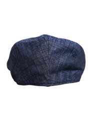 Dolce & Gabbana Blue Cotton Stretch Newsboy Hat -   -  Dolce & Gabbana.