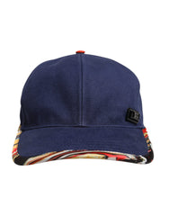 Dolce & Gabbana Blue Cotton 6 Panels Baseball Cap -   -  Dolce & Gabbana.