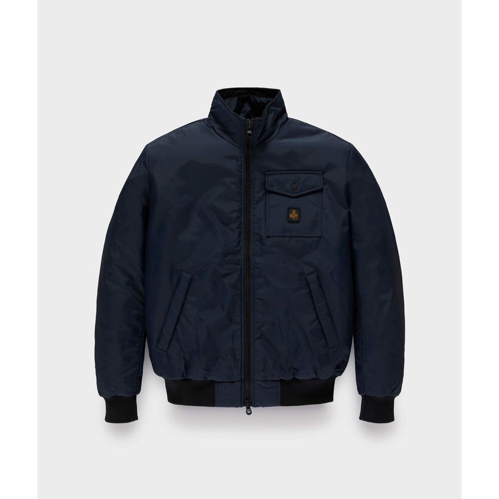 Refrigiwear Blue Polyamide Men Jacket -   -  Refrigiwear.