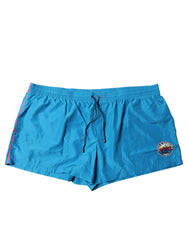 Dolce & Gabbana Turquoise Logo Beachwear Shorts 2Pc Swimwear -   -  Dolce & Gabbana.