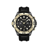 Police Black Artificial Leather Watch -   -  Police.