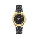Guess Black Leather Watch -   -  Guess.