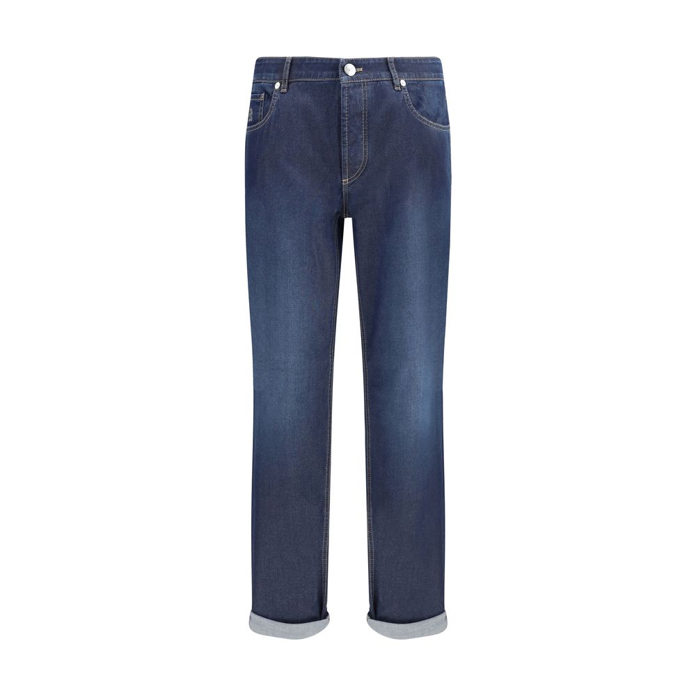 Brunello Cucinelli Traditional fit Jeans -   -  Brunello Cucinelli.