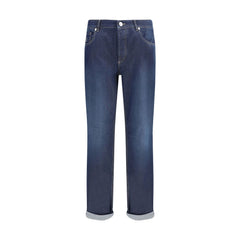 Brunello Cucinelli Traditional fit Jeans -   -  Brunello Cucinelli.